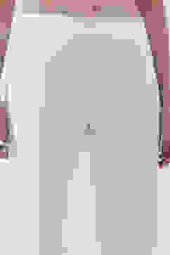 White Solid Flared Pants image number 1