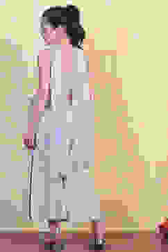 Lavender Cotton Strappy Blouse & Sharara Set image number 5