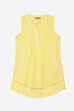 Yellow Cotton Flax Top image number 0