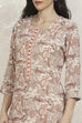 Military Green Cotton Unstitched Suit Set image number 2
