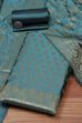 Rama Green Silk Unstitched Suit Set image number 0