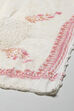 Pink Cotton Hand Embroidered Unstitched Suit Set image number 4