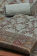 Grey Cotton Printed Embroidered Unstitched Suit Set image number 1
