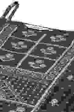 Choco Brown Viscose Blend Straight Printed Kurta Suit Set image number 2