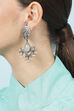 Silver Oxidised Earrings image number 1