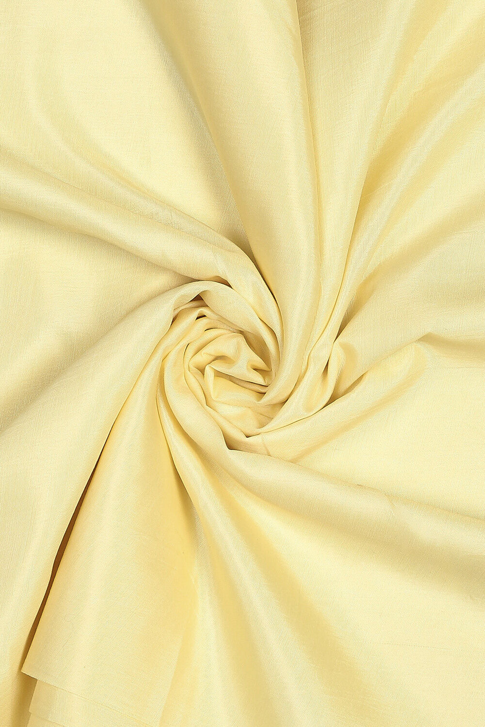 Yellow Chanderi Blend Unstitched Suit Set image number 3