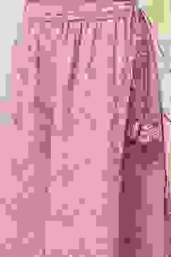 Pink Cotton Floral Strappy Straight Suit Set image number 2