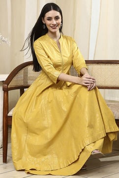 Lime Cotton  Dress image number 0