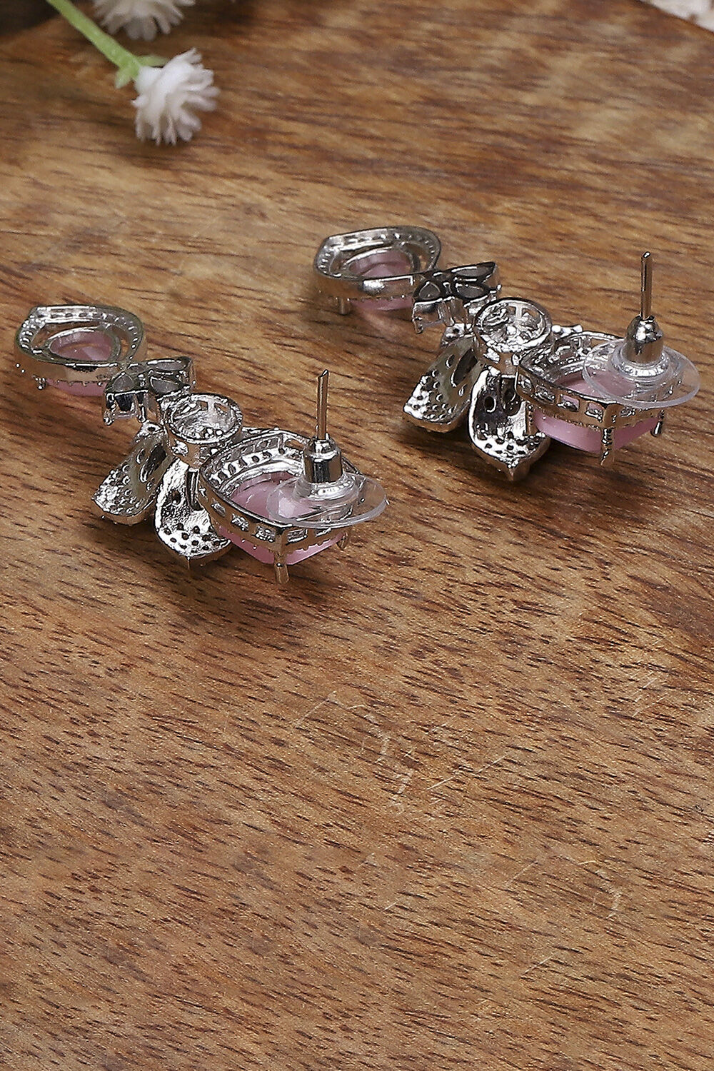 Light Pink Alloy Drop & Danglers image number 2