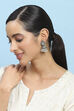 White Brass Jhumka image number 3