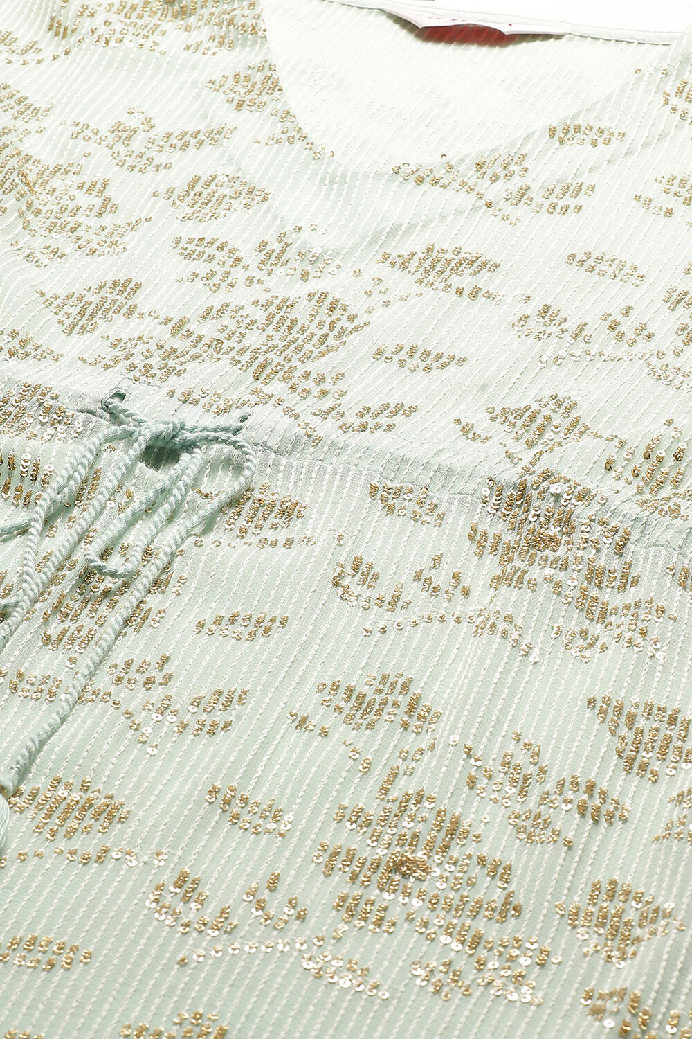 Blush Pink Poly Cotton Kaftan Set image number 1