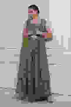 Earthy Grn Polyester Yarndyed Fusion Set image number 0