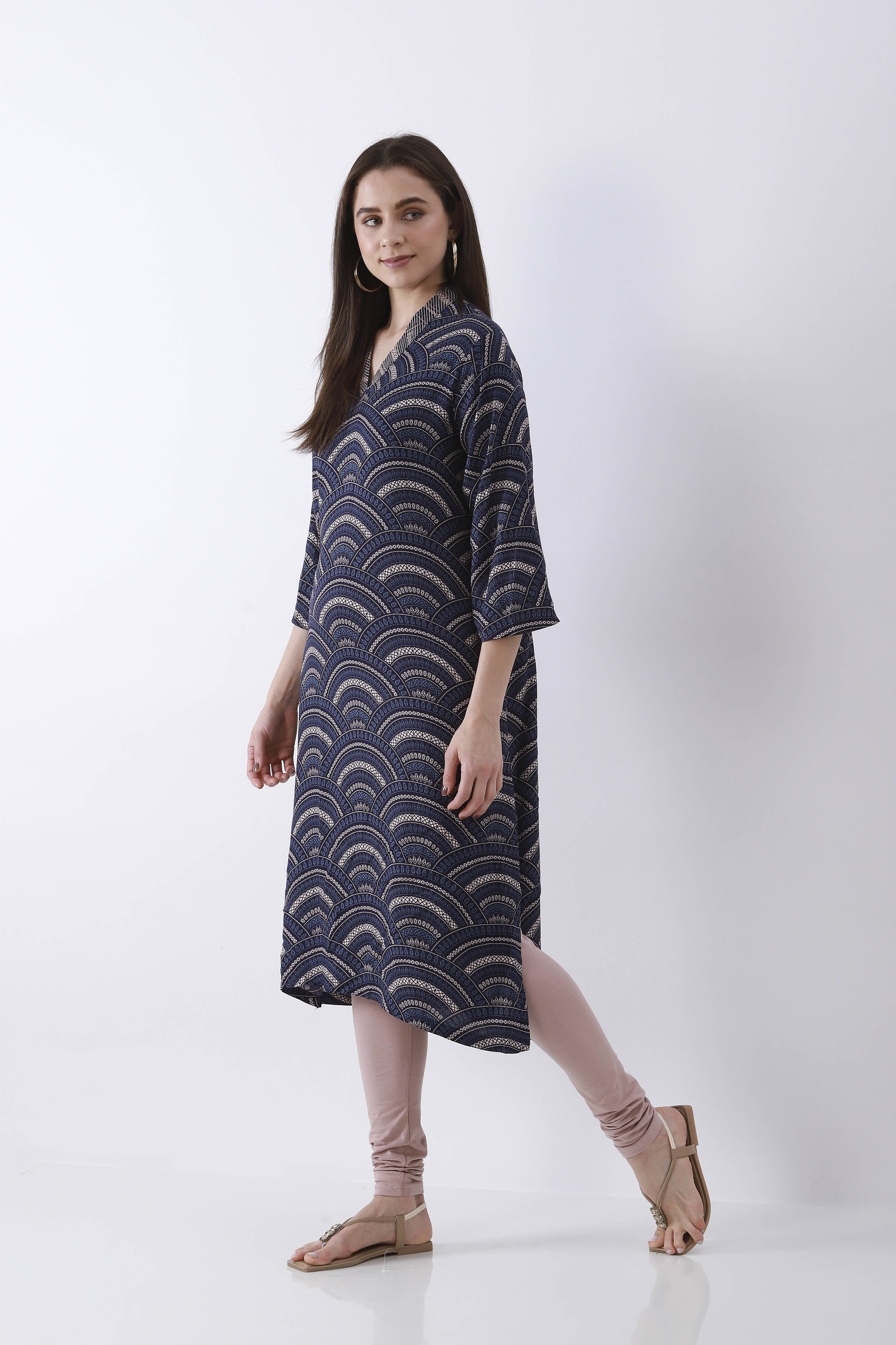 Pink Cotton Lycra Churidar image number 0