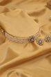 Peach Gold Plated Brass Choker Set image number 0