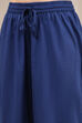 Blue Dyed Printed Straight Suit Set image number 2