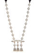 Oxidized And Silver Necklaces Set image number 2
