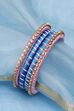 Blue And Peach Girls Bangles image number 1