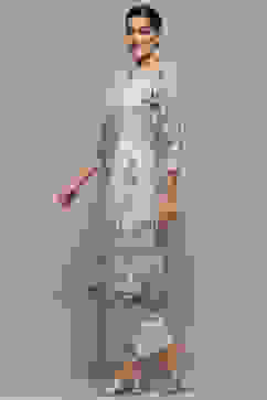 Brown Viscose Straight Kurta image number 2