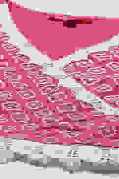 Red Cotton Short Top Lehenga Set image number 1