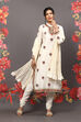 Rohit Bal Black Cotton Blend Straight Kurta Suit Set image number 0