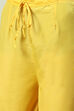 Fuschia Art Silk Asymmetric Kurta Set image number 2
