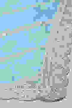 Powder Blue Polyester Straight Kurta Salwar Suit Set image number 3