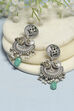 Green Stone Earrings image number 0