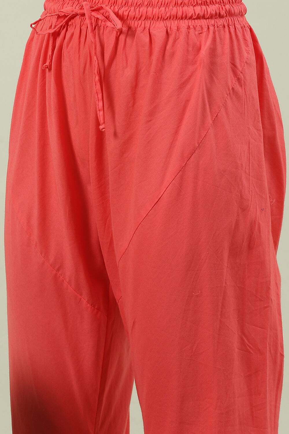 Coral Printed Layered Kurta Churidar Suit Set image number 4