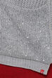 Light Grey Woolen Embroidred Stole image number 1