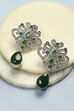 Green Brass Drop & Danglers image number 0
