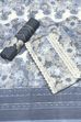 Grey Cotton Printed Unstitched Suit Set image number 0