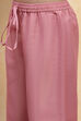 Pink Tissue Dyed A-Line Suit Set image number 2