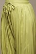 Green Cotton Blend A-Line Kurta Salwar Suit Set image number 2