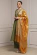 Fuchsia Polyester Blend Anarkali Embroidered Suit Set image number 3