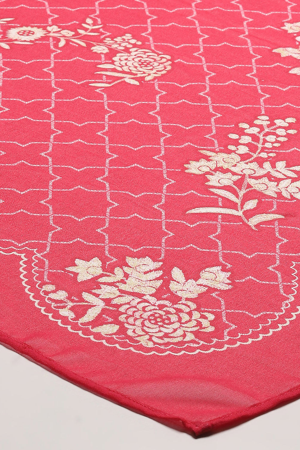 Indigo Rayon Straight Suit Set image number 3