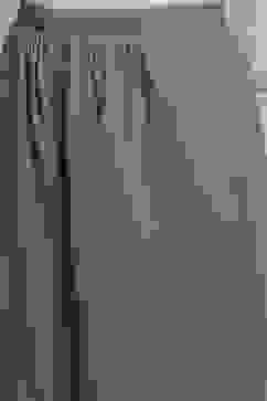 Grey Striped Straight Suit Set image number 2