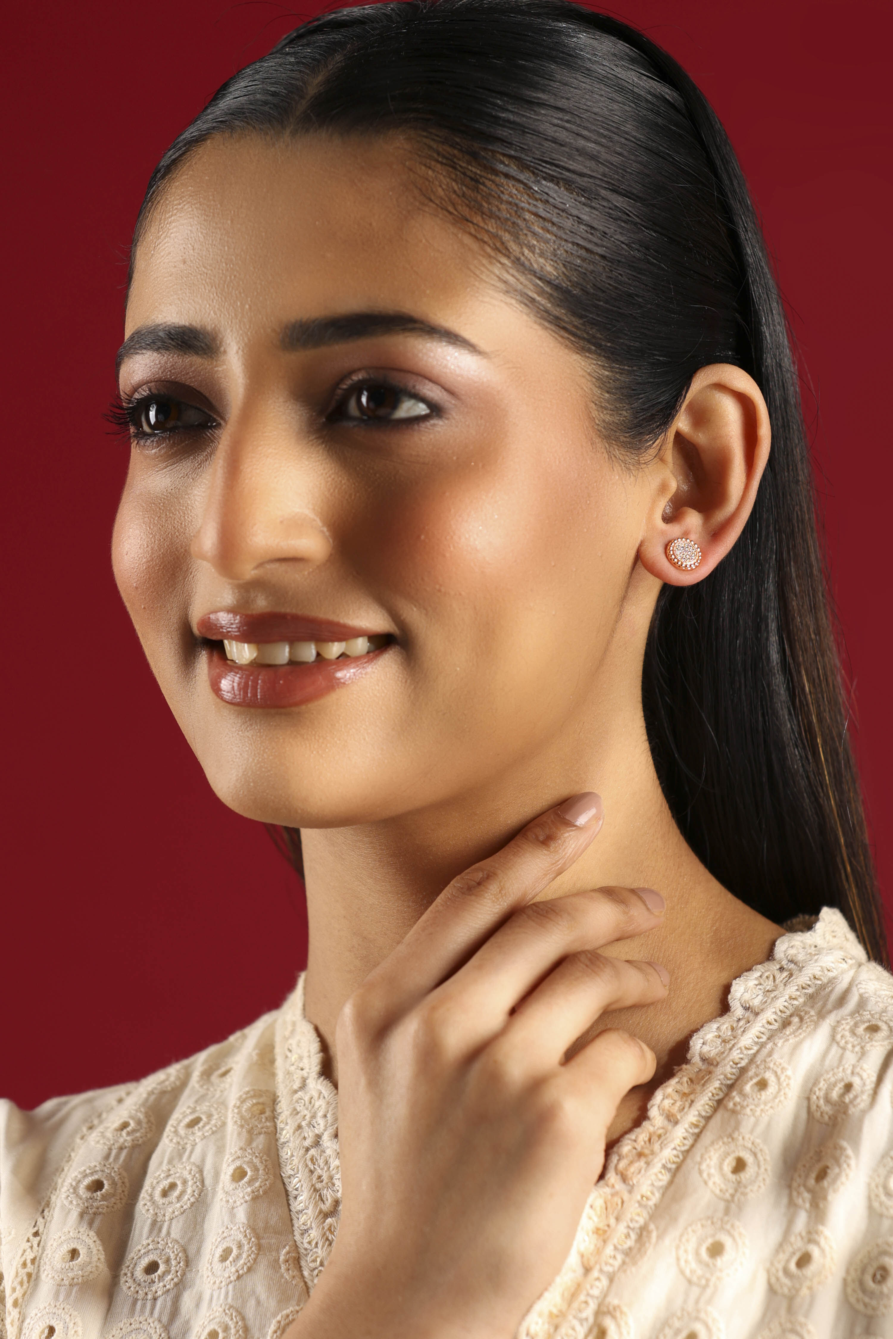 Off White Brass Studs image number 3