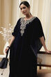 Blue Art Silk A-Line Kurta Palazzo Suit Set image number 8