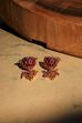 Multicolour Textured Earrings image number 2