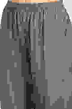 Grey Modal Hand Embroidered Unstitched Suit Set image number 3