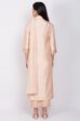 Beige Straight Kurta Regular Pant Suit Set image number 4
