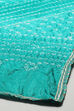 Orange Silk Blend Unstitched Suit set image number 4