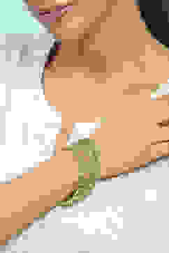 Green Alloy Bangle image number 1