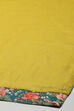 Lime Green Cambric Anarkali Kurta Palazzo Suit Set image number 3