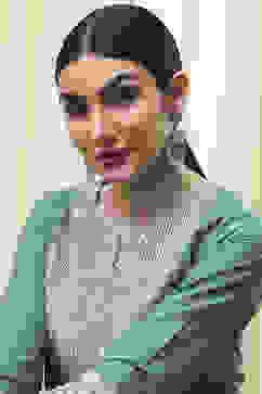 Green Brass Drop & Danglers image number 3