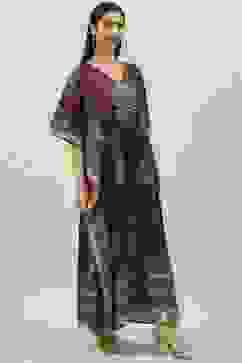 Maroon Cotton Printed Nightwear image number 3