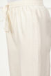 Dark Red Poly Viscose Slim Yarndyed Pants image number 1