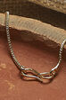 Gold Brass Necklace Set image number 4