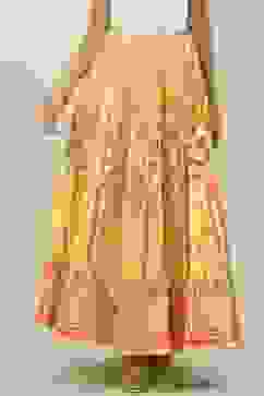 Yellow Art Silk Skirt image number 0
