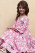 Lilac Cotton Garara Set image number 7